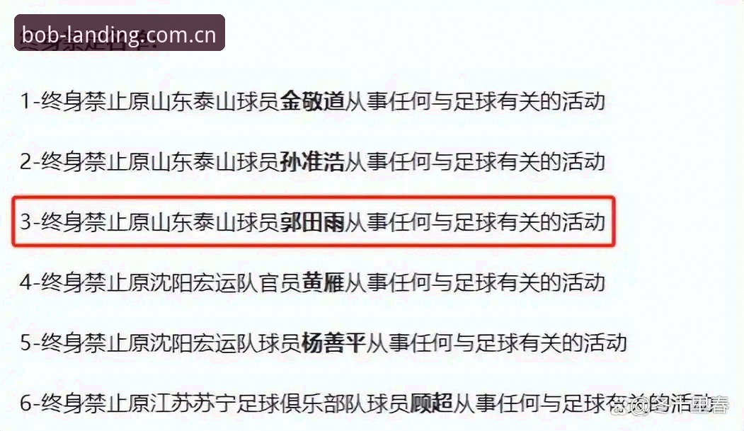 终身禁足与五年禁足之间：第三批处罚名单背后藏着怎样的治理逻辑？